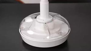 Modern Ceiling Fan (With Lighting) Silent LED Dimmable Ceiling Fan (With Remote Control) for Bedroom Study Dining Room