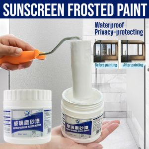 Sunscreen Paint Art Paint Frosted Paint Waterproof Blackout Sunscreen Anti-Peeping Shading Paint Reduce Glare