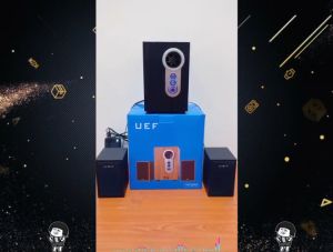 UEF S-096 wooden USB Wired Bluetooth subwoofer Speaker 3D Surround bass High Quality sound PC/Laptop/Phone/TV/Table