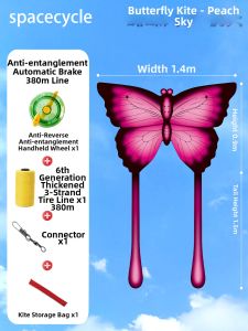 SPACECYCLE | Photogenic Easy-Fly Handheld Butterfly Kite