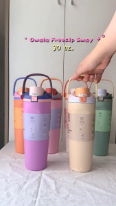 ⚡SG READY STOCK⚡ Owala FreeSip Sway 30oz Water Bottle - Stainless Steel Insulated Tumbler with Straw Dedicated Lock