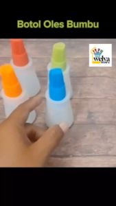 1 Pcs Botol Kuas Oles Untuk Bumbu Kecap Sambal Silikon