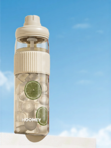 HOOMEY | Kids Portable Straw Water Bottle for Sports