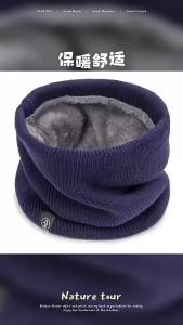 Fashion Soft Knitted Neck Warmer Sports Scarf Women Men Face Cover Winter Skating Running Hiking Scarves Thick Cold-proof Collar