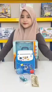 [KST] Mainan Edukatif Anak Brankas Mini WF3008A 3+ | Celengan Karakter Interaktif Kado Ulang Tahun