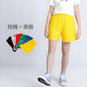 Quần Short Thể Thao Cotton Mỏng Cho Trẻ Em Mùa Hè Màu Trơn Cạp Vừa Quần Thể Thao Cho Trẻ Em Cỡ Nhỏ Và Cỡ Trung