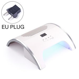 foreverlily | 2-IN-1 Nail Dust Collector And Nail Drying Lamp 80W Nail Dust Extractor Nails Art Manicure Nail Vacuum Cleaner Gel Polish Dryer