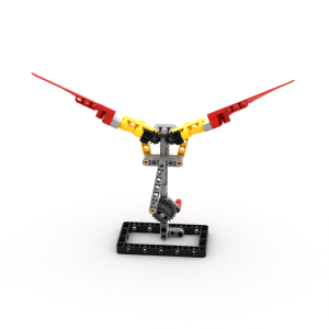 XIAOXIAOGONGCHENGSHI | Educational Assembling Gear Robot Kit Spinning Wing Plane