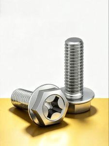 BAIRUITE | Anti-Slip With Pad Stainless Steel Flange Screws
