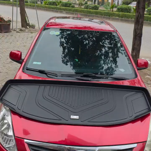 CX8 - Riêng lót cốp MAXXCAR nhựa TPE NGUYÊN SINH đúc 5D tràn viền cho MAZDA CX8 2022+ CAO CẤP.