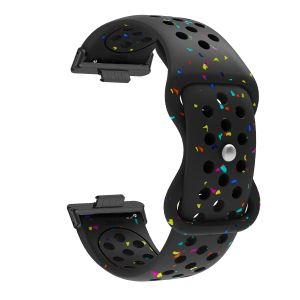 Sport Silicone Band for Huawei Watch Fit 3 2 1 Strap Stamp Pattern Correas Soft Bracelet for Huawei Watch Fit3/2/1 Accessories