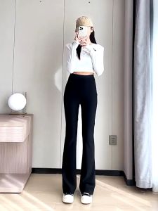 Quần legging ống loe dài bigsize 85kg Legging Chất Umi Cao CấpCạp Cao Tôn Dáng-TNS-mã 123D