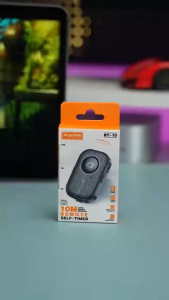 รีโมทบลูทูธไร้สาย PLOKAMA สำหรับถ่ายภาพหรือวีดีโอระยะไกล ขนาดพกพาสะดวก Remote Bluetooth Shutters