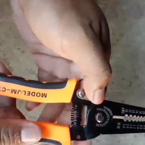 COD Tang Pemotong Kabel Wire Stripping Cutter Pliers JM CT4 12 / Tang Pemotong Kabel Serbaguna Besi Baja Kunci Fiber Optik