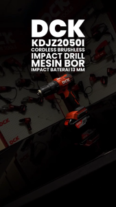 DCK KDJZ2050i Cordless Brushless Impact Drill / Mesin Bor Baterai 13mm / Mesin Bor Tembok