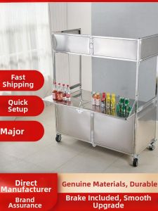 TONGGUMO | Portable Foldable Food Cart Lightweight