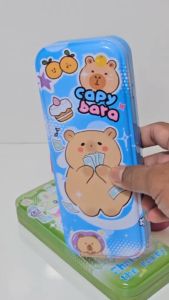 SOS Kotak Pensil Kaleng 2 susun 8x20 / Tempat Pensil / Pencil Case