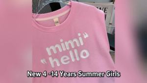 New Teen Girls Summer Girls Clothing Set Cute Letter Print Sleeveless T-shirt + Shorts 2Pcs Outfit For Kids Children Suit