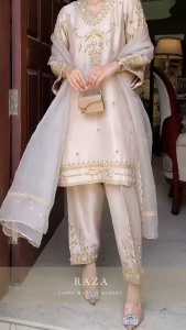 [PRE-ORDER] Ready Made Heavy Natural Silk Suit (10-15days delivery)