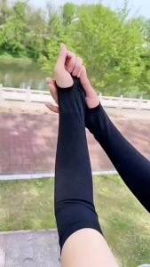 3/5PCS Arm Sleeves for Sun Protection Mens and Womens Elbow Sleeves for Outdoor Sports UV Protection Arm Sleeves