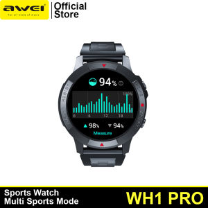 Awei WH1 PRO Smartwatch Multi Sports Mode HD Screen Sleep Heart-Rate Monitoring Touch Control IP68 Waterproof