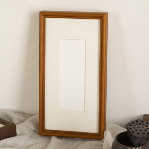 High-end Wall Hanging Frame Dark Walnut Wood