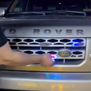 Solar Car Warning Light Motorcycl Led Tail Light Waterproof Flashing Light Truck Brake Taillight