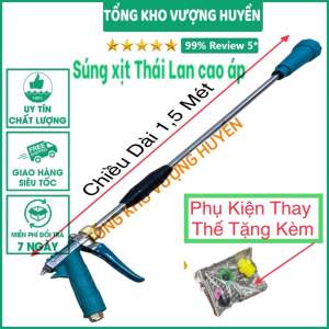 Cần súng Xịt Loa Xanh 30cm Mặt Sứ dùng tưới cây phun thuốc sâurửa xe khử trùng Hiệu TAIWAN Hàng Loại 1 Siêu Bền