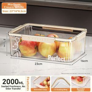 SIVASS | Refrigerator Food-Grade Large Capacity Sealed Storage Box