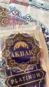 Sajadah Turkiye Akbar Platinum Beludru Bulu Tebal Besar Turki Sudah Dikemas Plastik