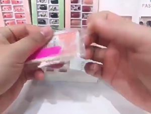 BF-K127 Kuku Palsu Nail Art Motif Wanita With Toolkit Perawatan Kuku / Fake Nail Art Sticker Hiasan Kuku Cewek Anti Air Korean Style