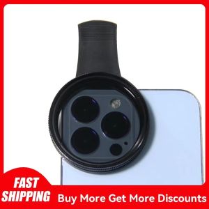 52MM Circular Universal Portable Polarizer Camera Lens CPL No Reflections Filter Professional For iPhone Mobile Phone Smartphone