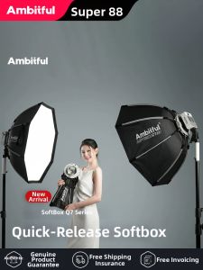 AMBITFUL | Quick Mount Octagonal Softbox Light Grid Portable Softbox