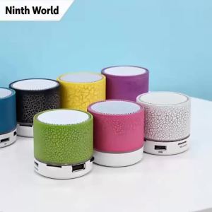 Bluetooth Mini Speaker Wireless Sound Box Colorful LED TF Card USB Subwoofer Portable MP3 Music Player for PC Phone Subwoofer