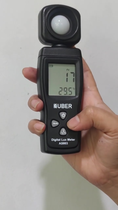 Lux Meter AS803 Luxmeter Alat Ukur Intensitas Cahaya Light Meter Luminance Tester SMART SENSOR Spectrometer Digital