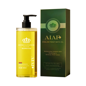 AIAF BRITISH YEAST BATH OIL Multi-Purpose Bifida Ferment Lysate Shower OilNourish the skin moisturize and eliminate acarid 300ML