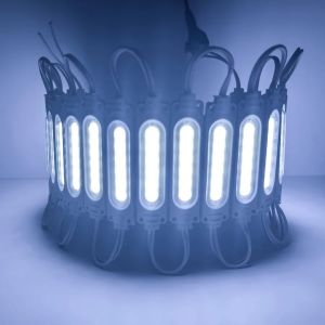 20/lot RGB Flowing Light 12V Highlight Led Module Waterproof IP65 Foldable COB Light Strip Backlight Shop Banner Car Decoration