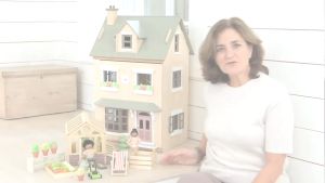 Tender Leaf Toys ของเล่นไม้ บ้านตุ๊กตา ชุดเรือนไม้และสวนผัก Greenhouse and Garden Set