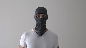 Riding Face Mask Summer Outdoor Ice Silk Breathable Sweat Absorbent Quick Dry Sunscreen Helmet Liner for Motorcycle Riding