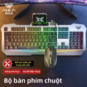 AULA | Bộ Bàn Phím và Chuột Cảm Giác Cơ Cho Gaming