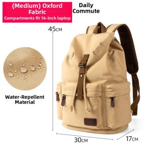 MOYYI | Retro Large Capacity Mens Backpack