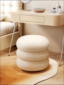 เก้าอี้สตูล เก้าอี้ทรงกลม สไตล์มินิมอล ตกแต่งห้องให้น่ารักขึ้น