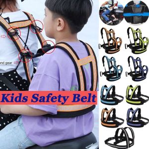 Kids Bike Safety Belt with Reflective Strip Child Bicycle Motorcycle Safety Belt Protector