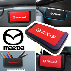 Car Organizer Box For Mazda 2 3 5 6 8 323 Axela B8 Cx3 Cx30 Cx5 Cx7 Cx8 Cx9 Familia Mps Mx5 Rx7 Rx8 Organizer Storage Box Mobile Phone Holder Pocket Organizer Stowing Tidying Bag Car Accessories Interior