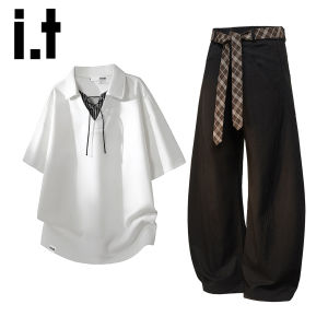 izzue | Trendy Streetwear Relaxed Fit Mens 2 Pieces Suit