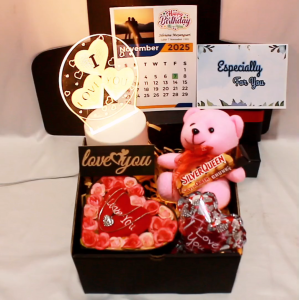 Barstore Gifts | Kado Hadiah Aesthetic & Romantis untuk Cewek - Gift Set Box Hampers untuk Ulang Tahun Anniversary Valentine Wisuda Wedding & Momen Spesial Lainnya (Type LUNA) - Hadiah Unik Kado Murah Kado Mewah Kado Spesial Terbaru