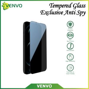 VENVO - Tempered Glass Exclusive Anti Spy Samsung A16 A16 5G A26 A26 5G A35 A55