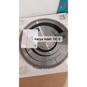 Mata Gergaji Alumunium Sirkel Bosch 14"Inch 80t Mata Sirkel Alumunium Kayu Multi Material 14Inch 80 Mata