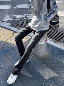 Quần Jeans Ôm Eo Xòe Dưới Phong Cách Đường Phố