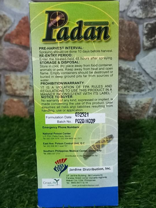 Padan 50 SP Insecticide ( 1Box 5×100 grams / 100 grams ) | Lazada PH